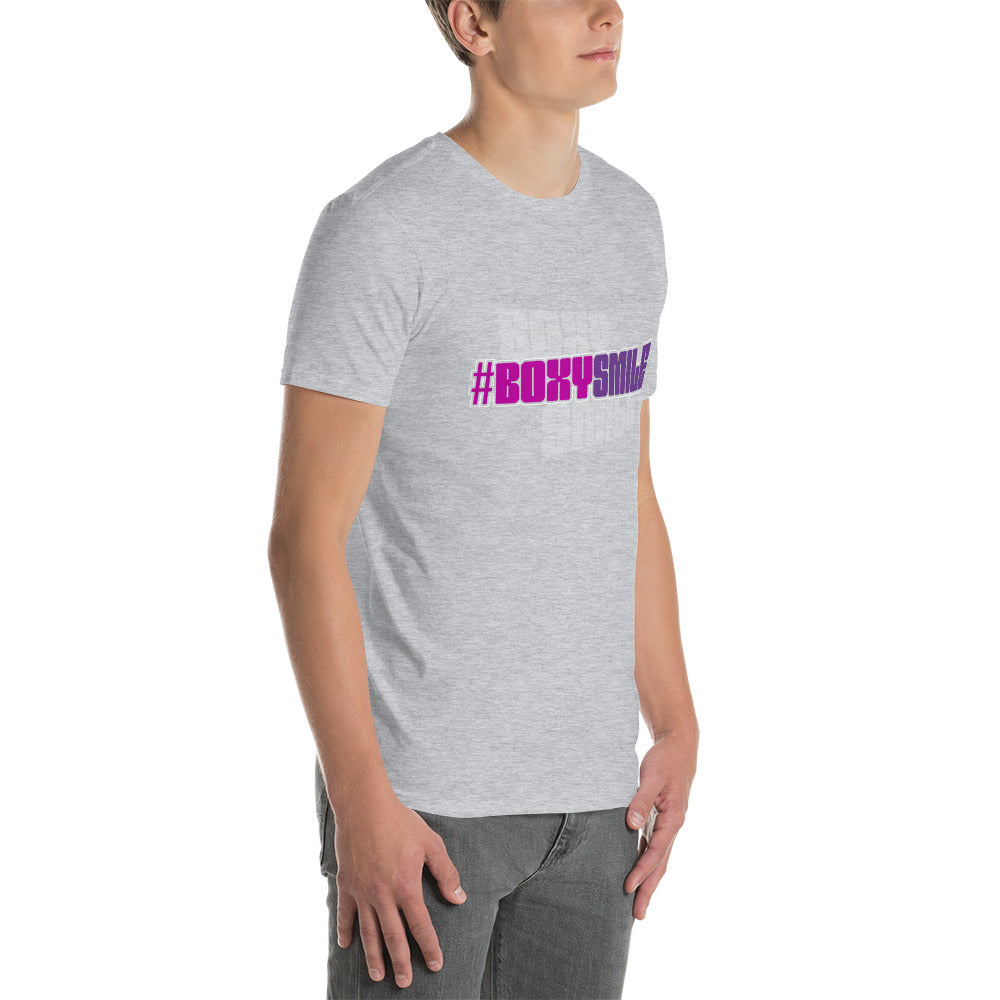 #Boxy Smile Short-Sleeve Unisex T-Shirt