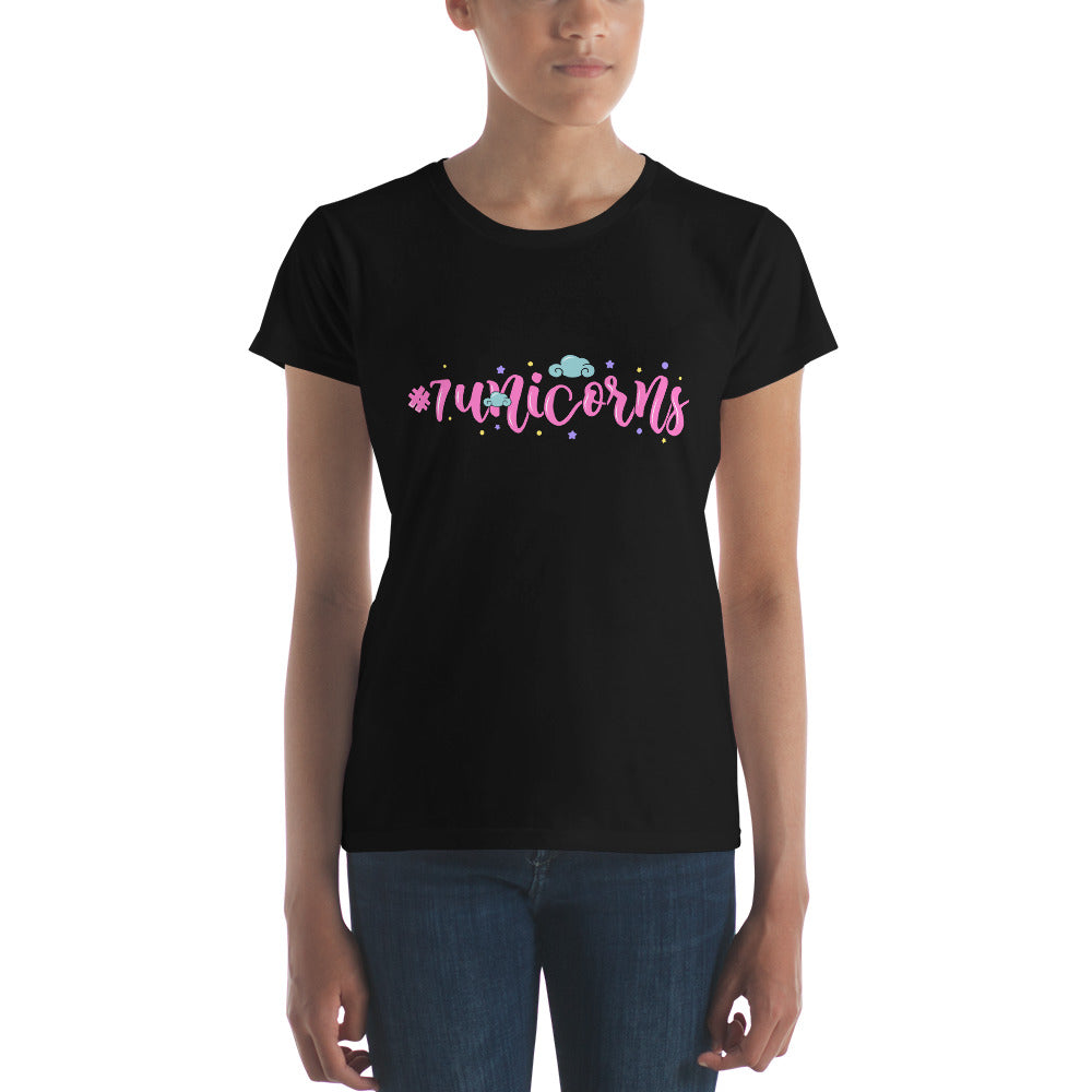 #7 Unicorns Women's Short Sleeve T-shirt