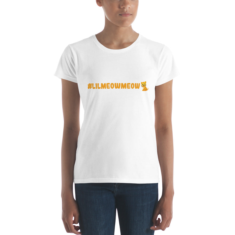 #Lil Meow Meow Women's Short Sleeve T-shirt